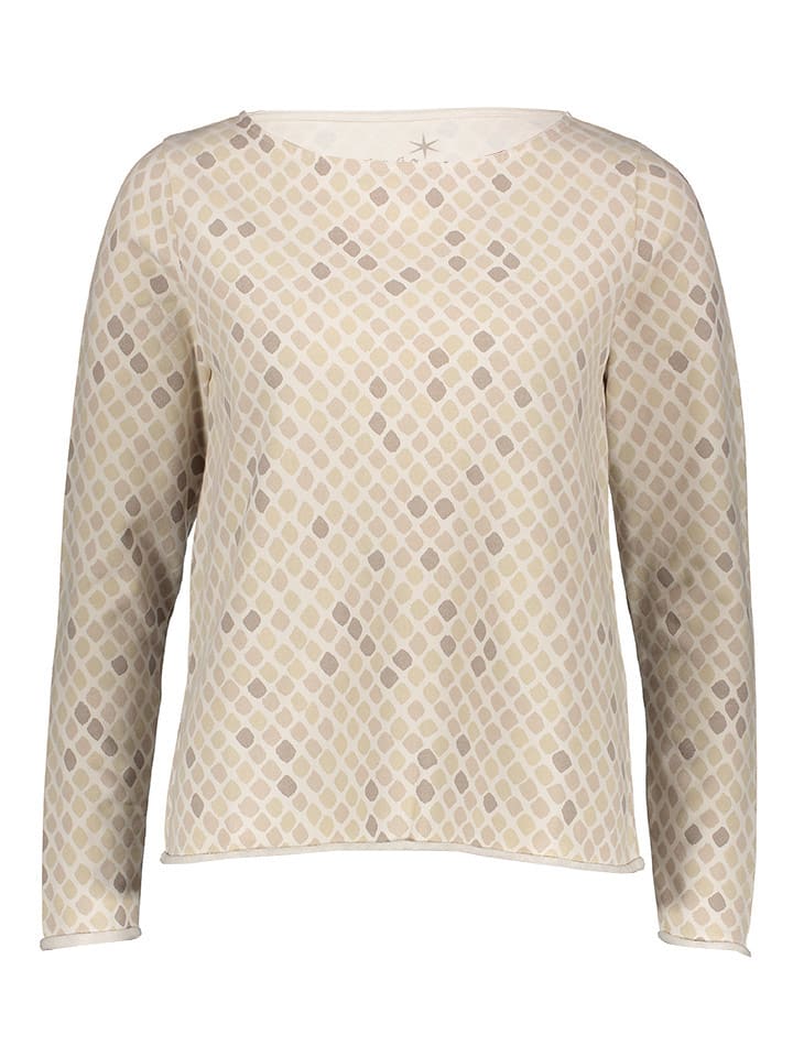 Sweatshirt in Beige