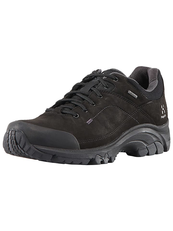 Leder-Wanderschuhe "Ridge GTX" in Schwarz