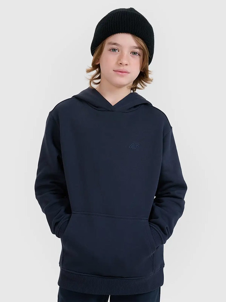 Hoodie in Dunkelblau