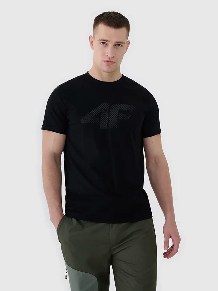 Shirt in Schwarz