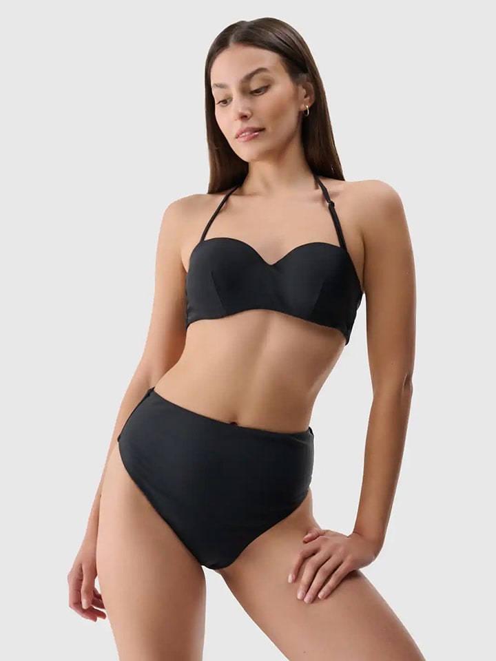 Bikini-Hose in Schwarz