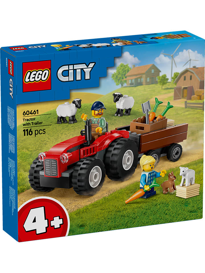 LEGO® City Traktor mit Anhänger - ab 4 Jahren