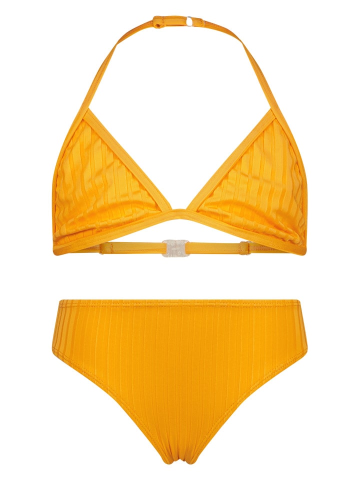 Bikini w kolorze pomarańczowym