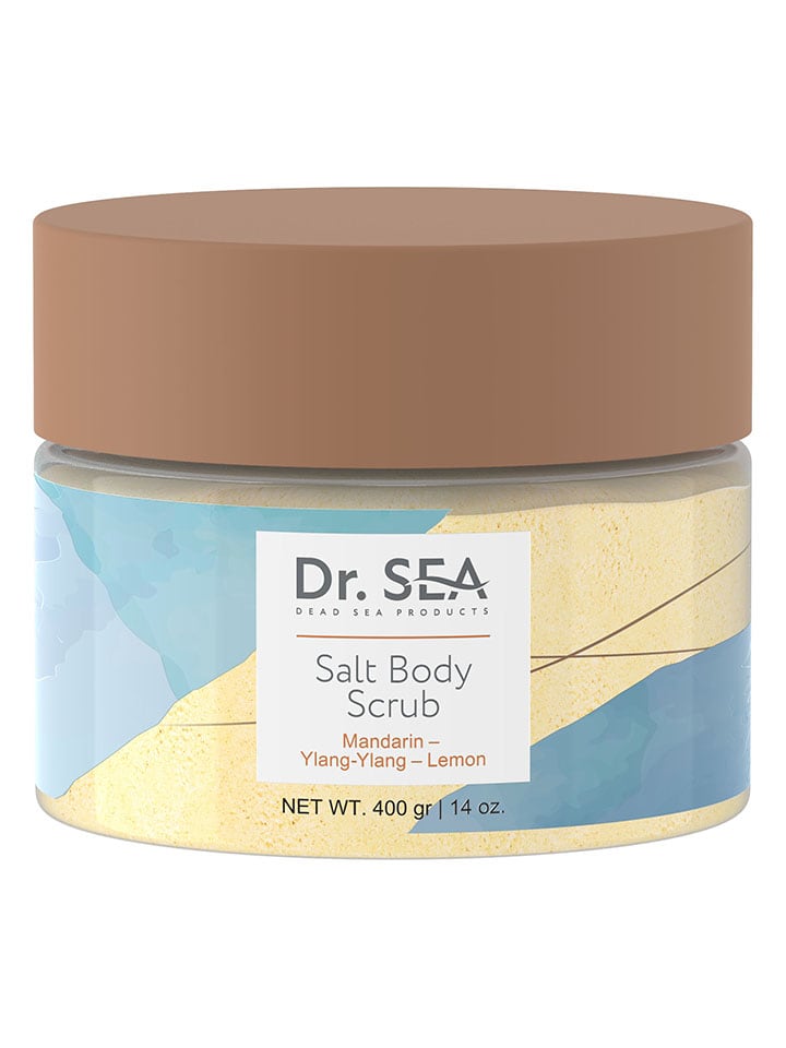 Solny peeling do ciała "Mandarin - Ylang- Ylang - Lemon" - 400 g
