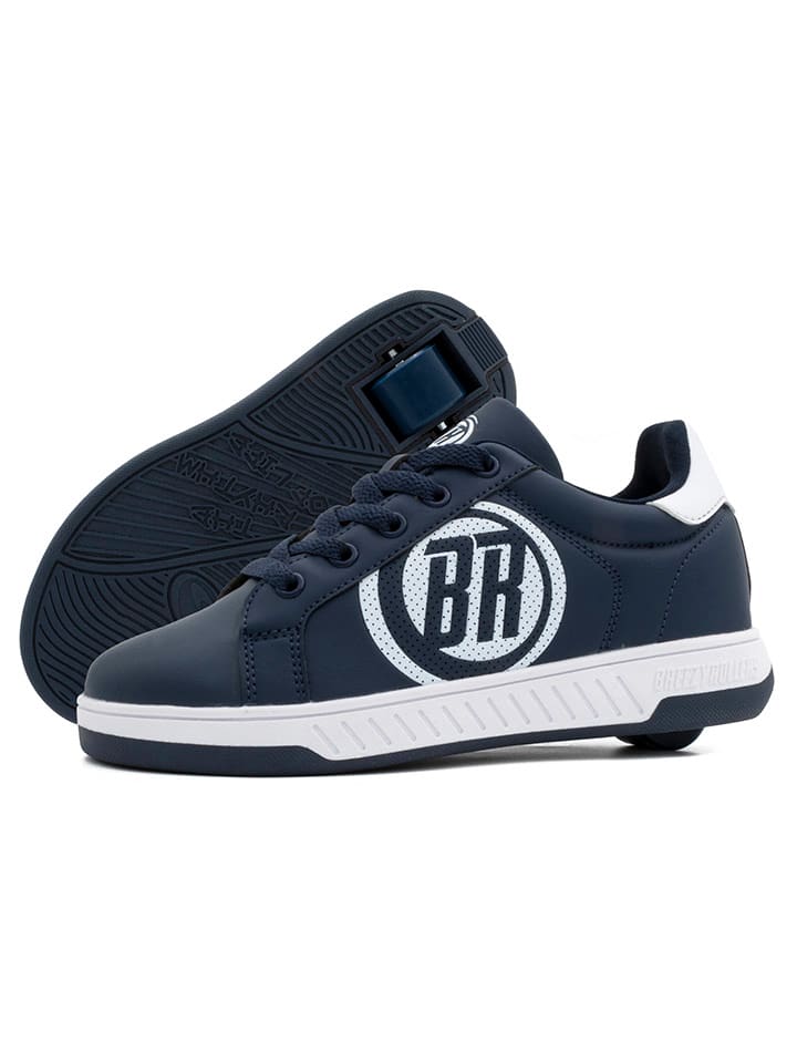 Sneakers mit Rollen in Dunkelblau/ Weiß