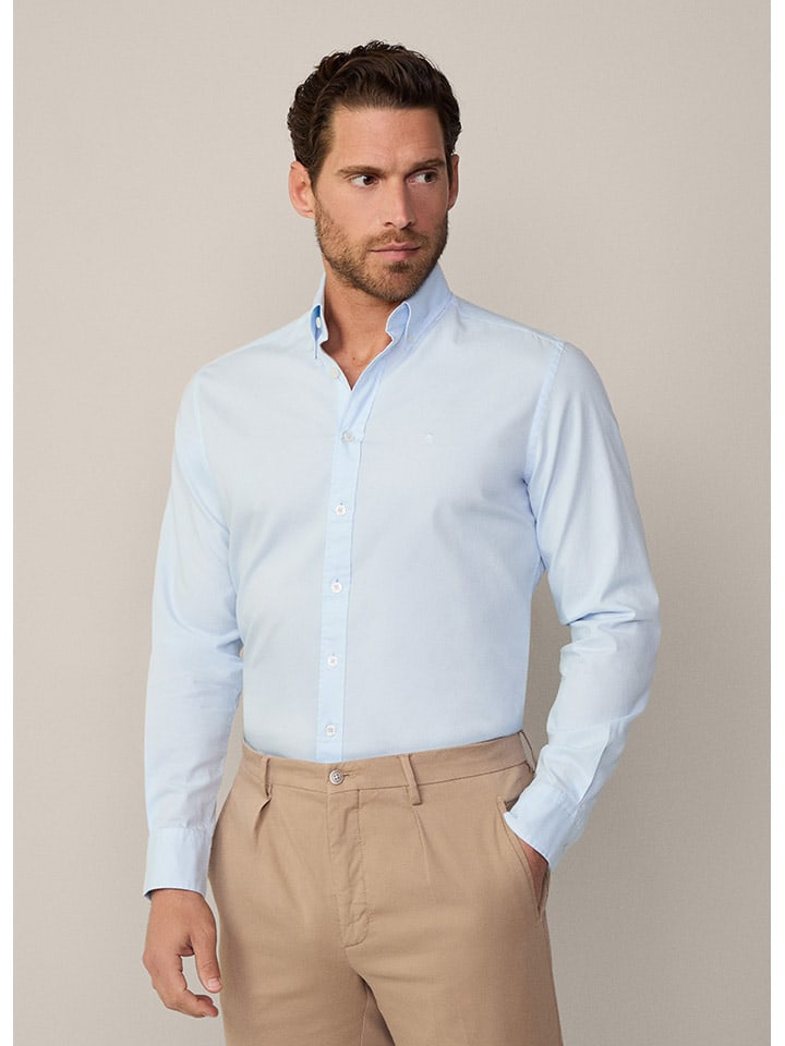 Hemd - Regular fit - in Hellblau