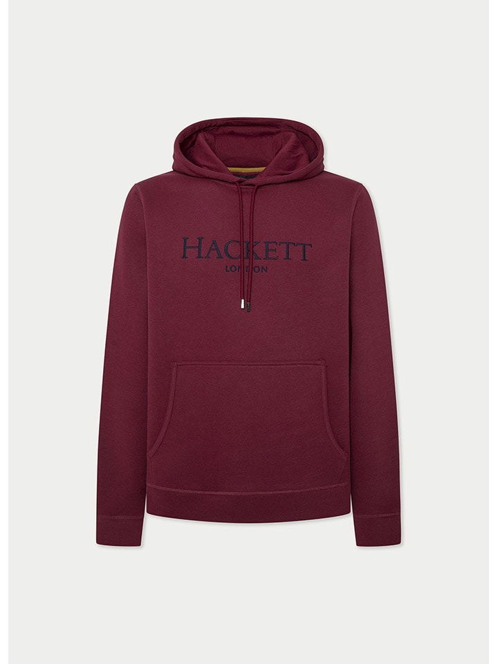Hoodie in Bordeaux