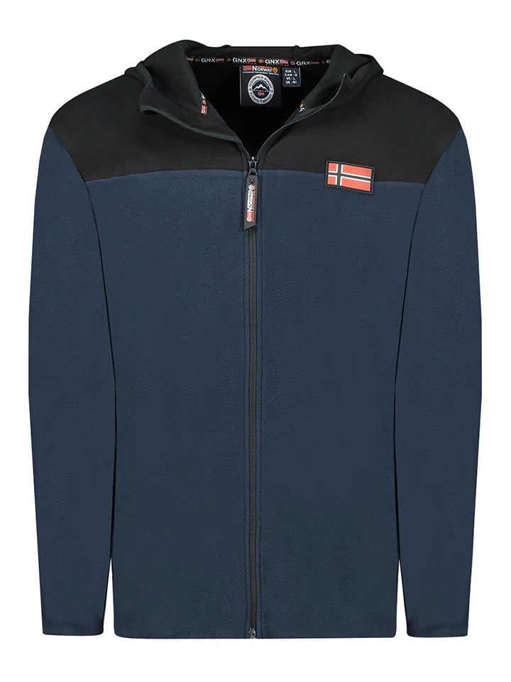 Fleece vest "Uniclerc" donkerblauw