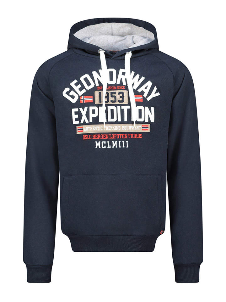 Hoodie "Germanito" donkerblauw