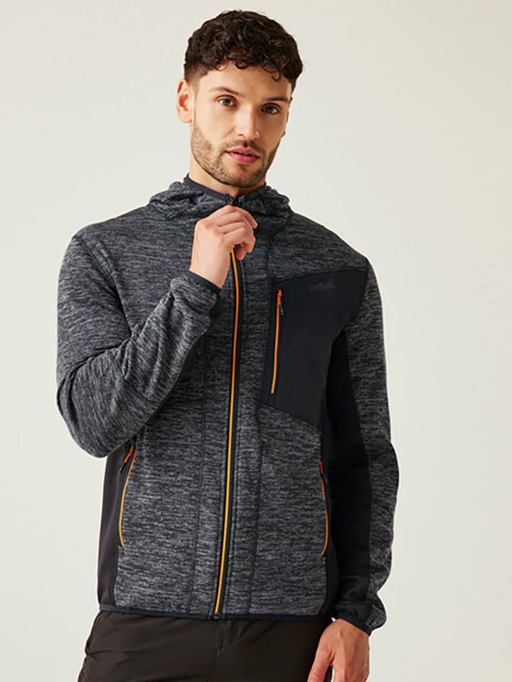 Fleecejacke "Alven" in Anthrazit