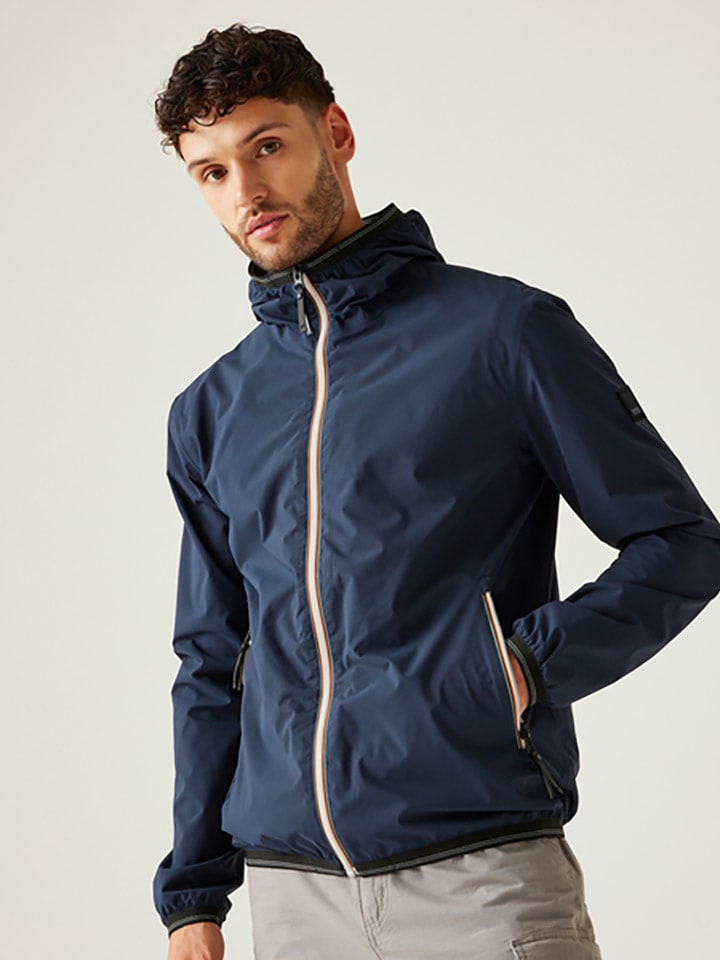 Regenjacke "Rehan" in Dunkelblau