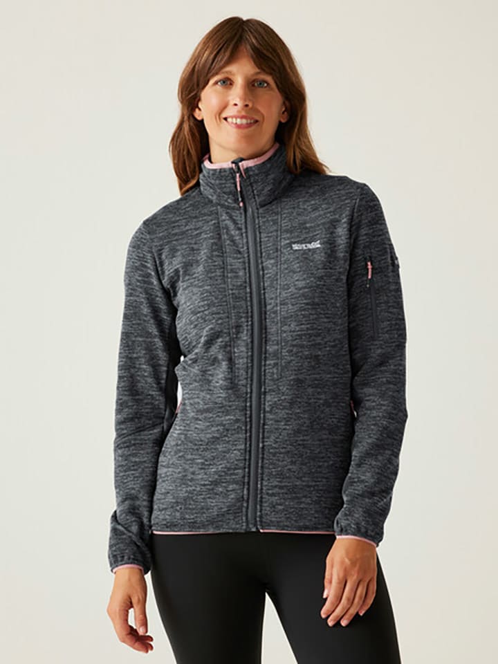 Fleecejacke "Ralina" in Anthrazit