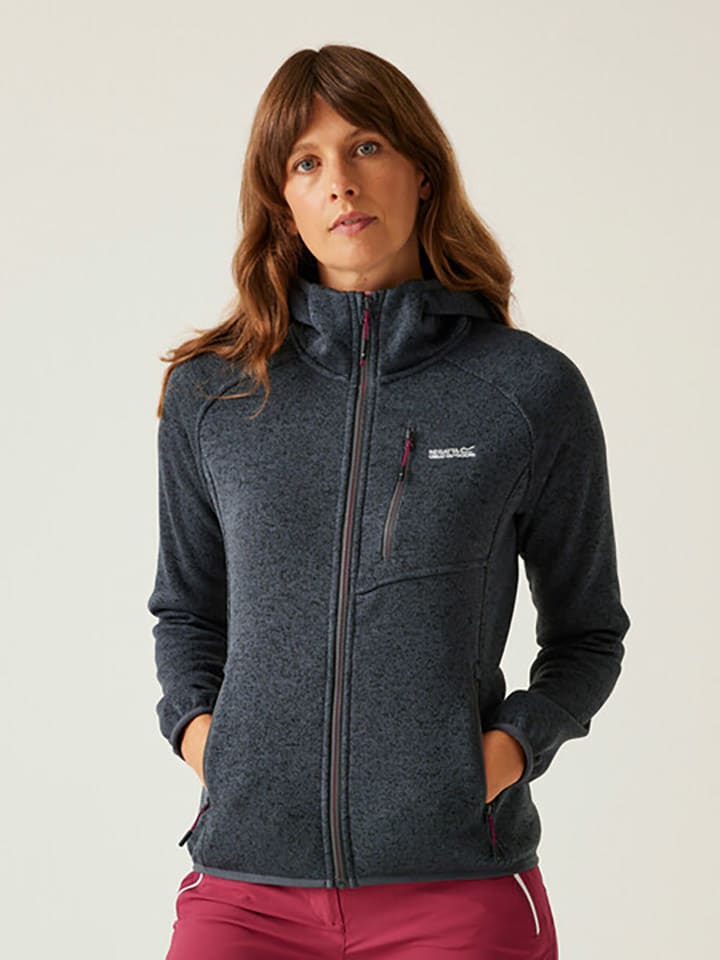 Fleece vest "Newhill II" antraciet