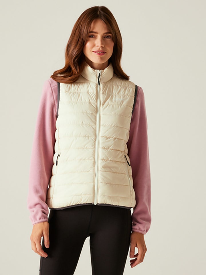 Steppweste "Hillpack II" in Creme