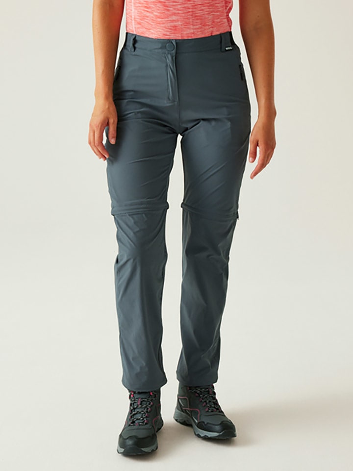 Functionele afritsbroek "Travel II" antraciet