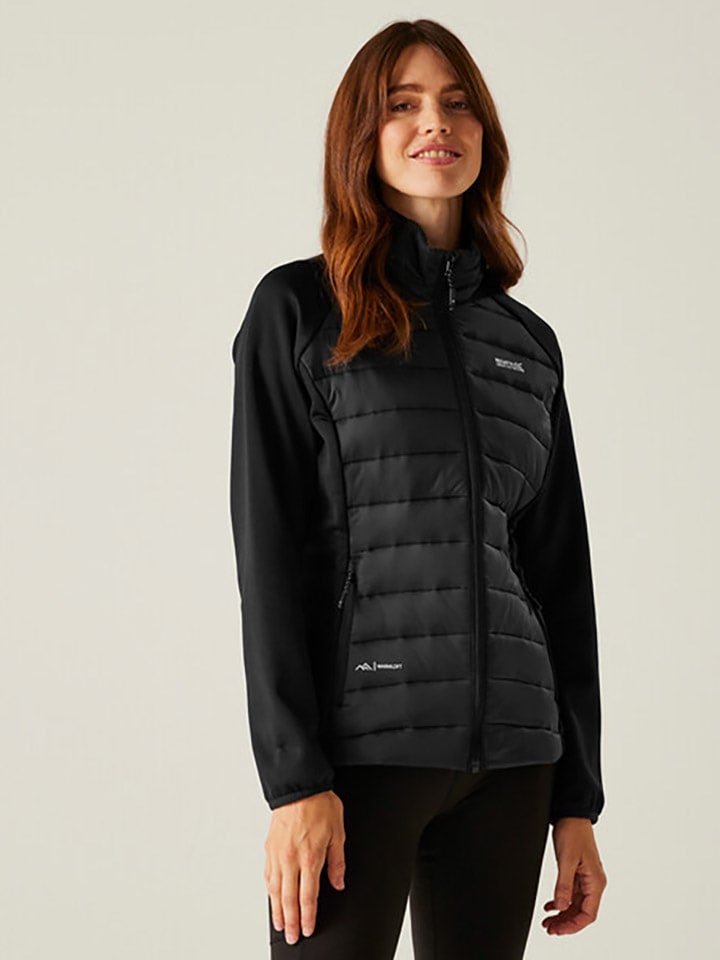 Hybride jas "Clumber V" zwart