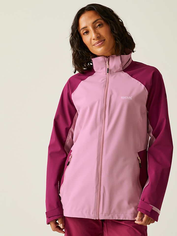 Regenjacke "Bosfield III" in Rosa/ Lila