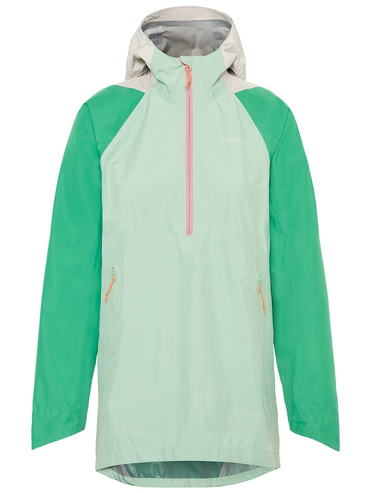 Softshelljacke "sann" Grün/ Creme