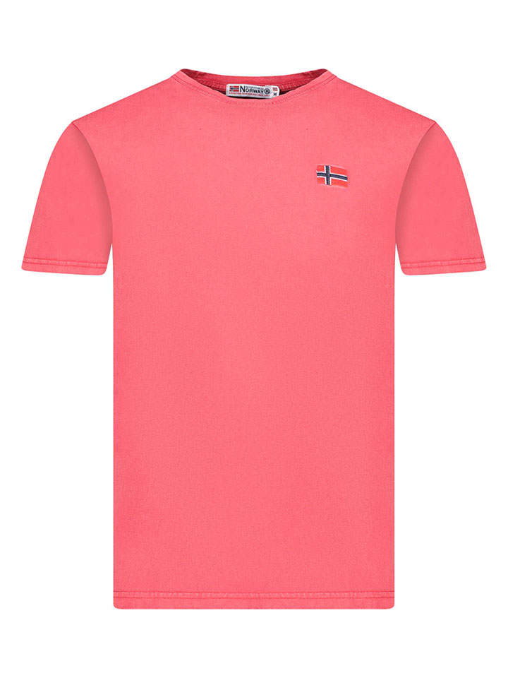 Shirt "Jactus" koraalrood