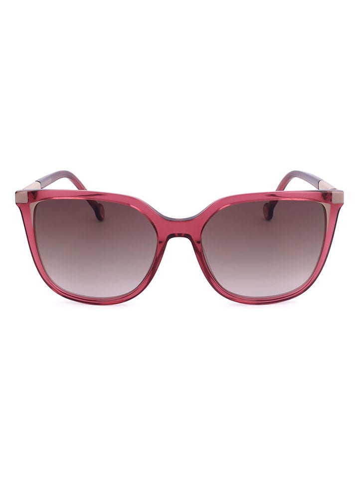 Damen-Sonnenbrille in Pink/ Grau