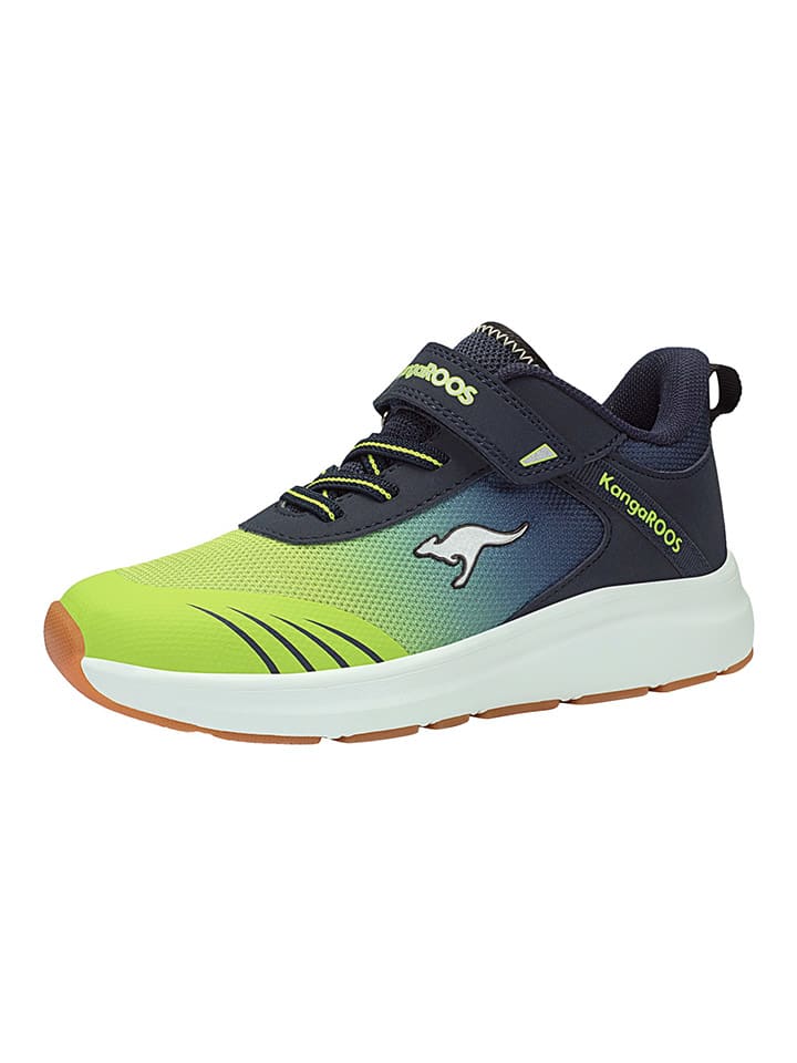 Sneakersy "KB-Rida EV" w kolorze antracytowo-jasnozielonym