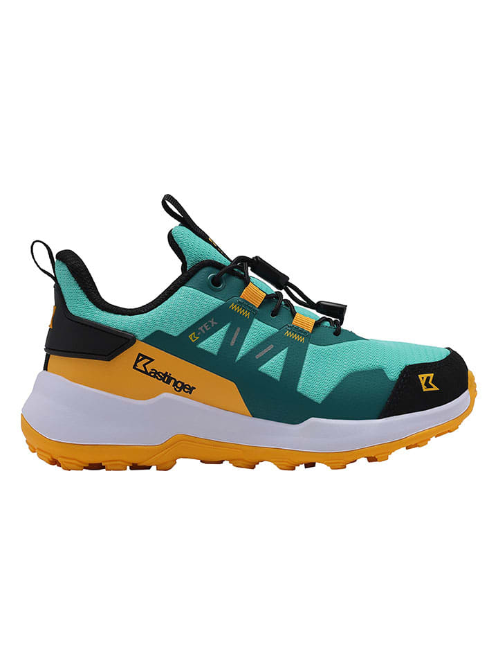 Wanderschuhe ''GSK-Foiskar low KTX'' in Türkis/ Orange