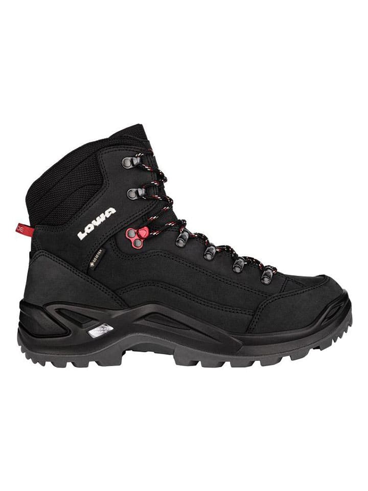 Leder-Wanderschuhe "Renegade GTX Mid" in Schwarz