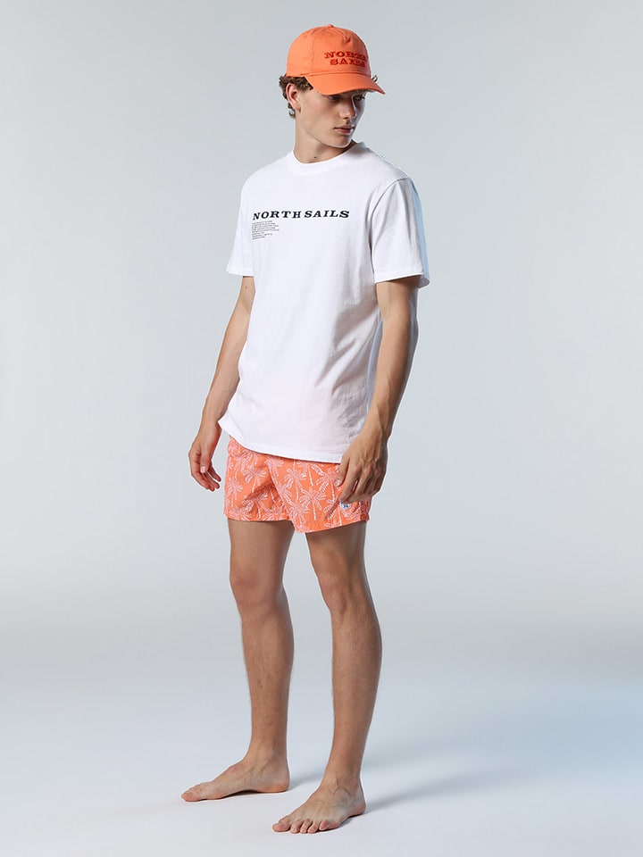 Badeshorts "Volley" in Orange