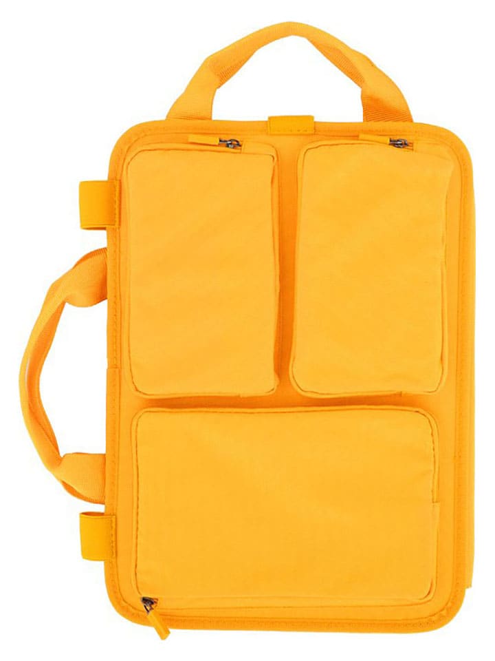 Torba-organizer w kolorze żółtym - 30 x 38 x 3 cm