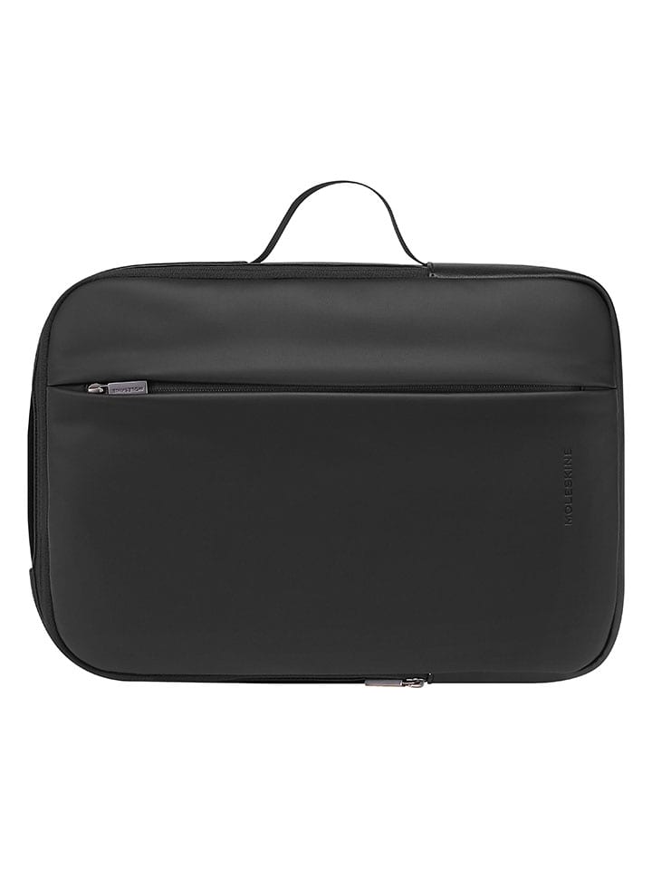 Rucksack in Schwarz - (B)27 x (H)37 x (T)6,5 cm