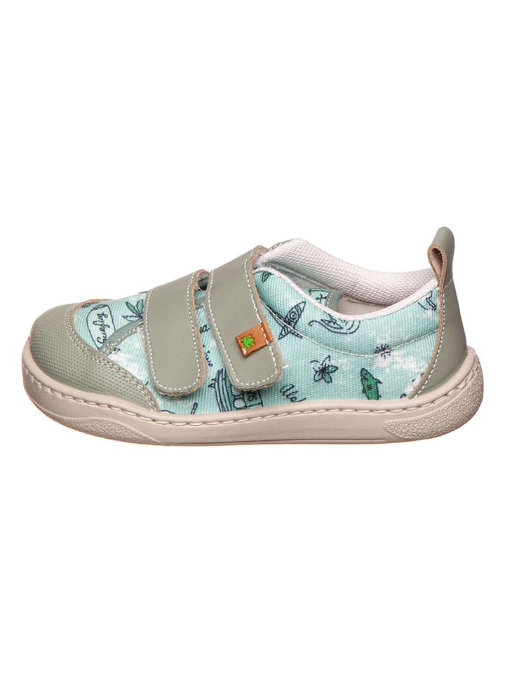 Barfuß-Sneakers in Grün