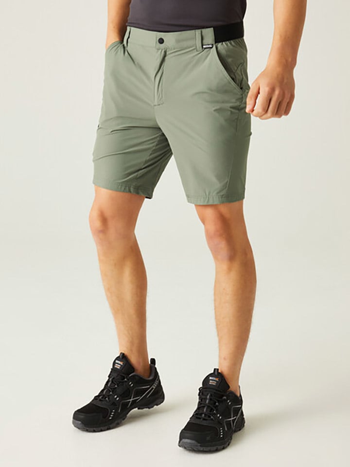 Funktionsshorts "Travel" in Khaki