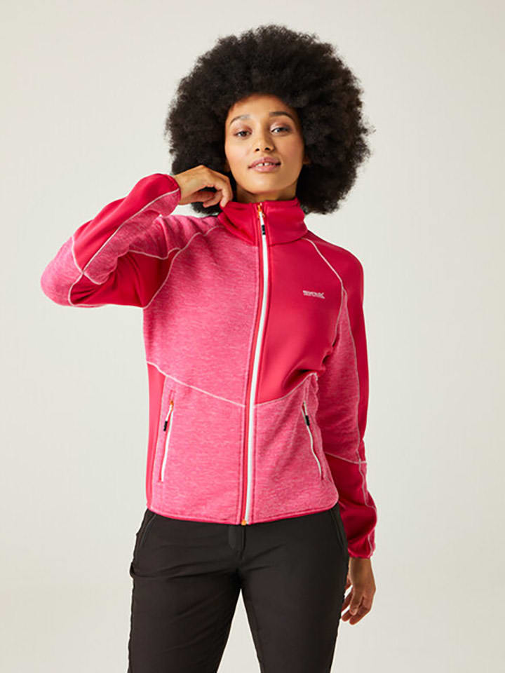 Fleece vest "Lindalla VII" roze