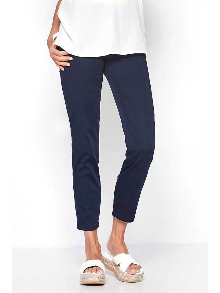 Dżinsy - Slim fit - w kolorze granatowym