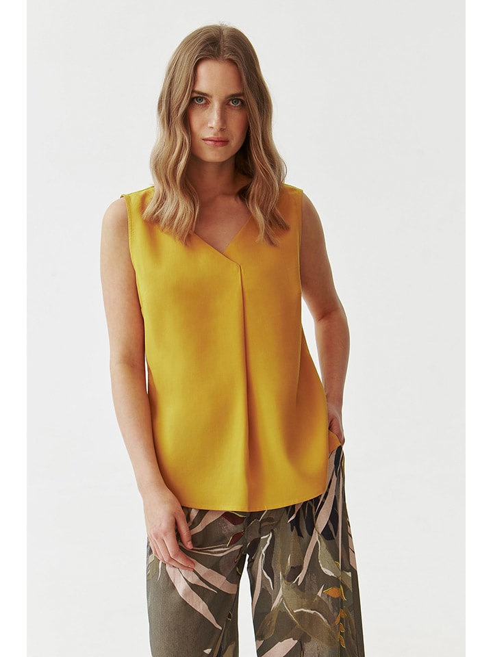 Bluse in Gelb