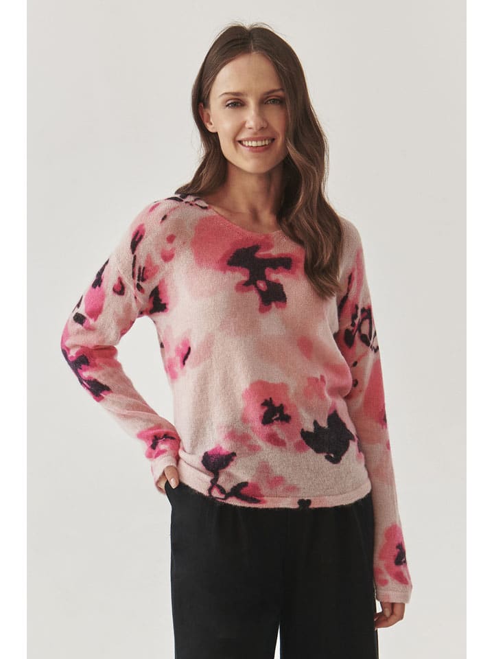 Sweter w kolorze jasnoróżowym