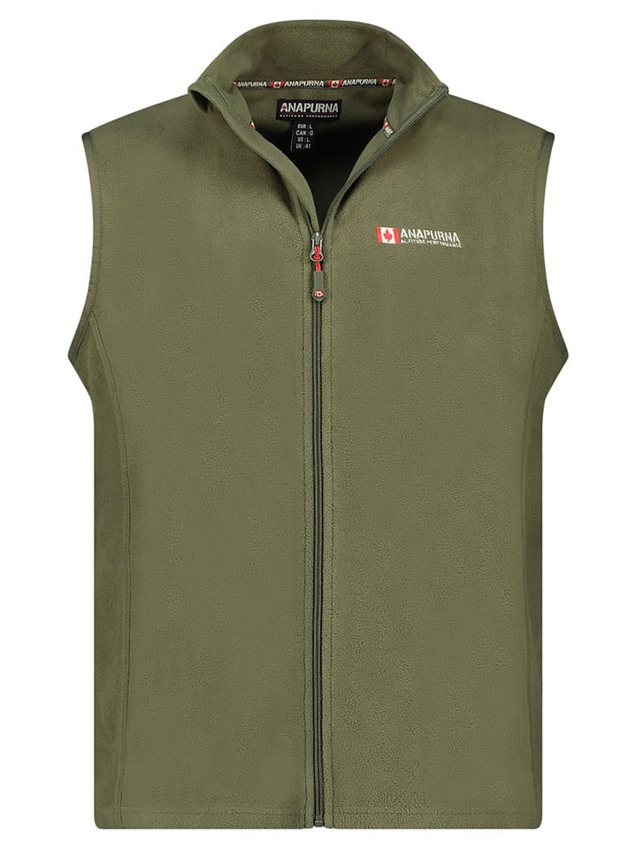 Fleece bodywarmer "Vugana" kaki