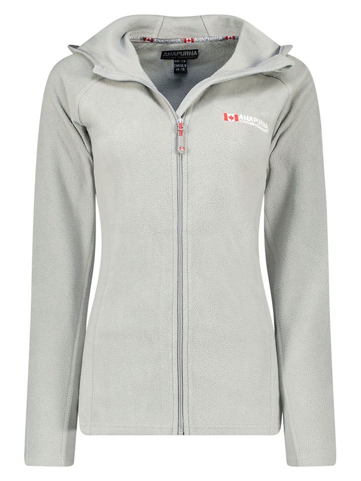 Fleecejacke "Tugoodana" in Grau