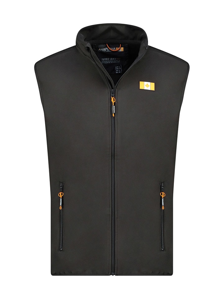 Fleece bodywarmer "Veskana" zwart