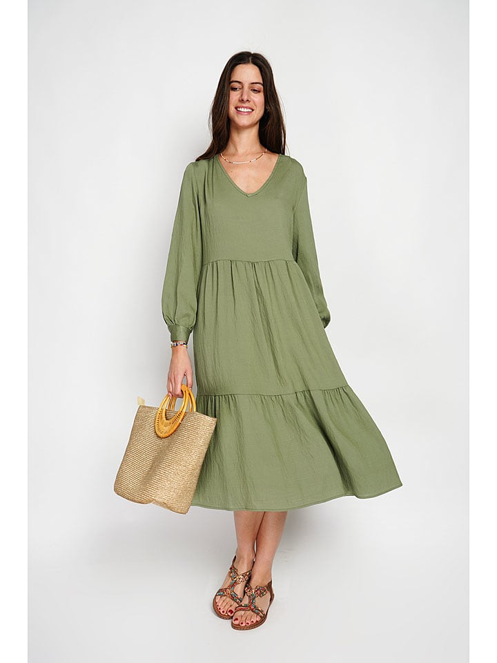 Kleid in Grün