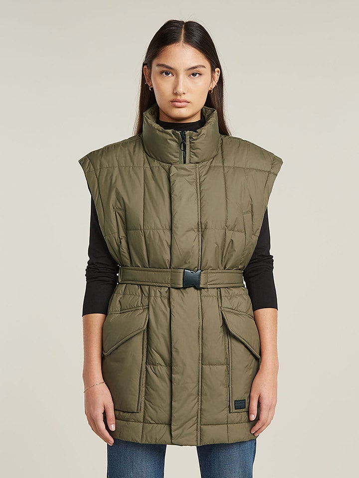 Kamizelka w kolorze khaki