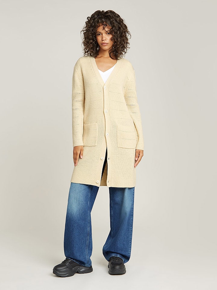 Cardigan in Creme