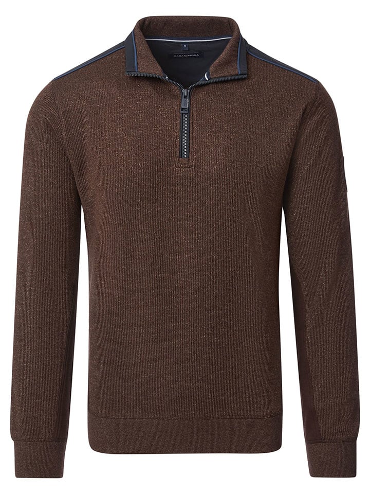 Sweter w kolorze brązowym