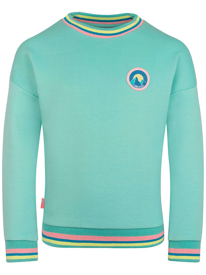 Bluza "Senja" w kolorze turkusowym