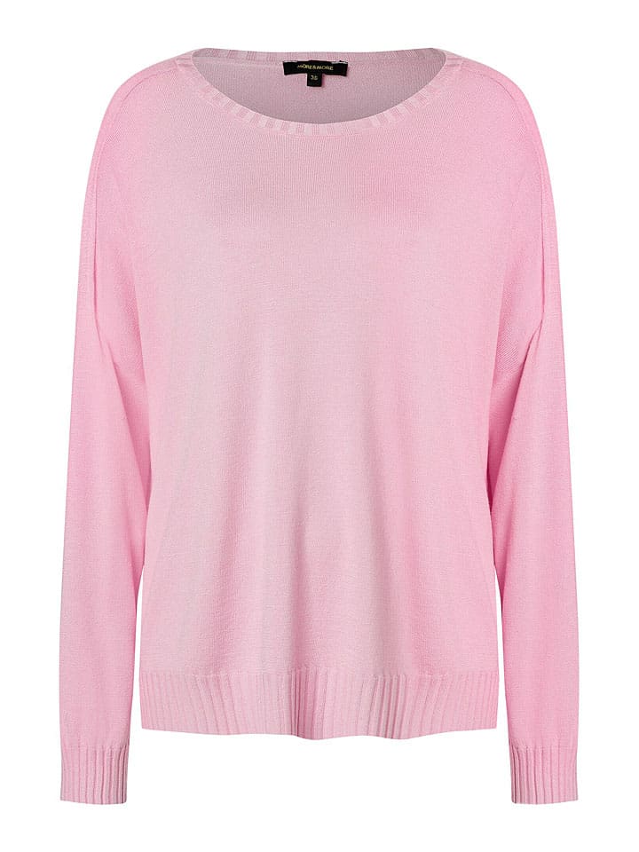 Sweter w kolorze jasnoróżowym