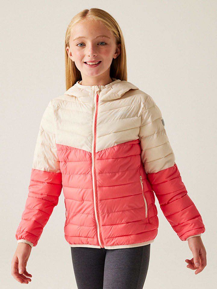 Steppjacke ''Hillpack III'' in Pink/ Beige