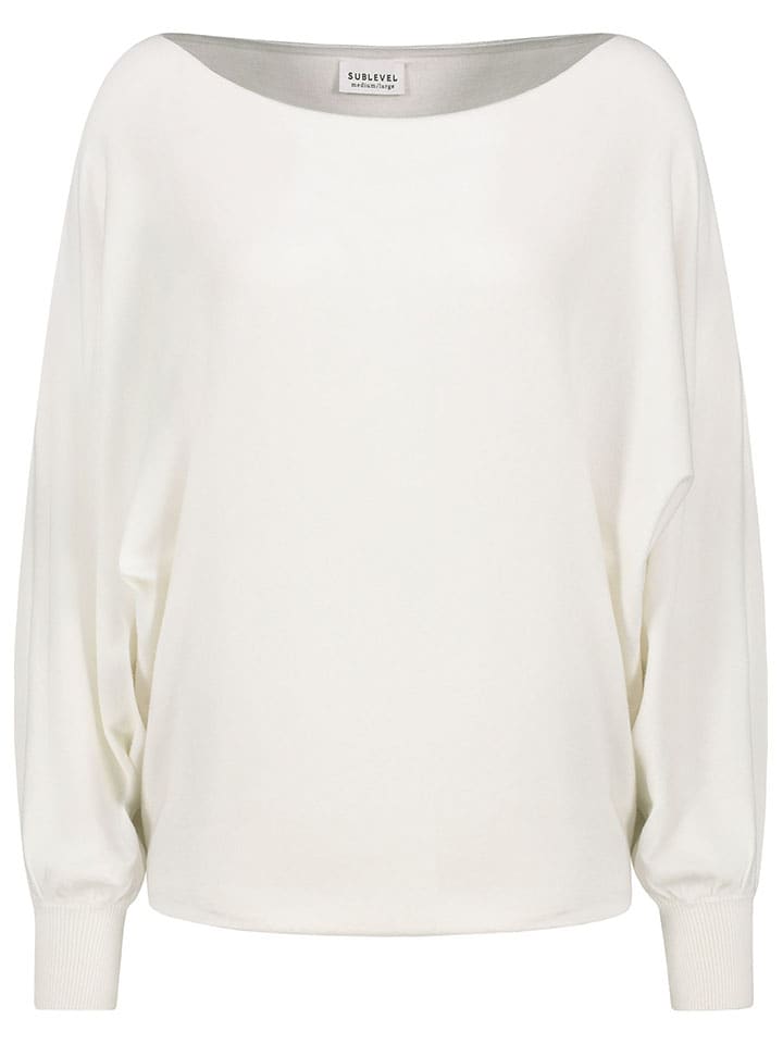Sweter w kolorze białym
