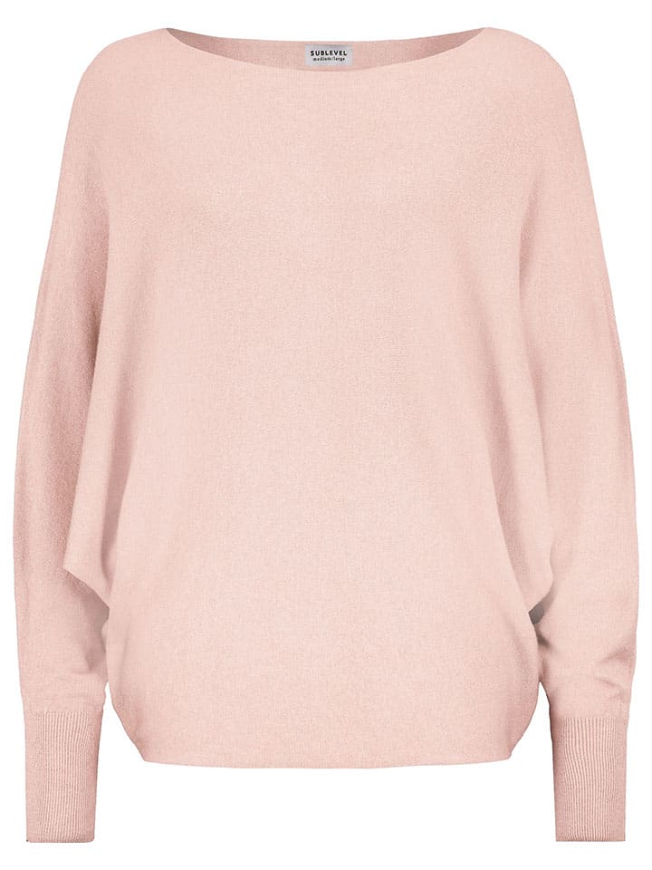 Sweter w kolorze jasnoróżowym