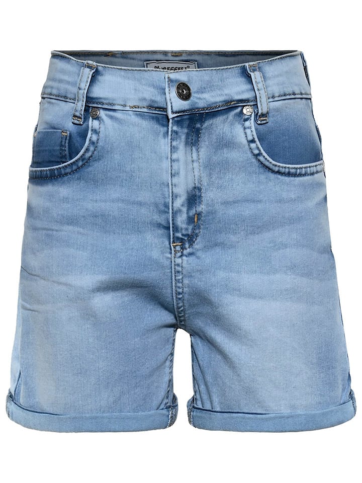 Jeans-Shorts - Ballon fit - in Hellblau