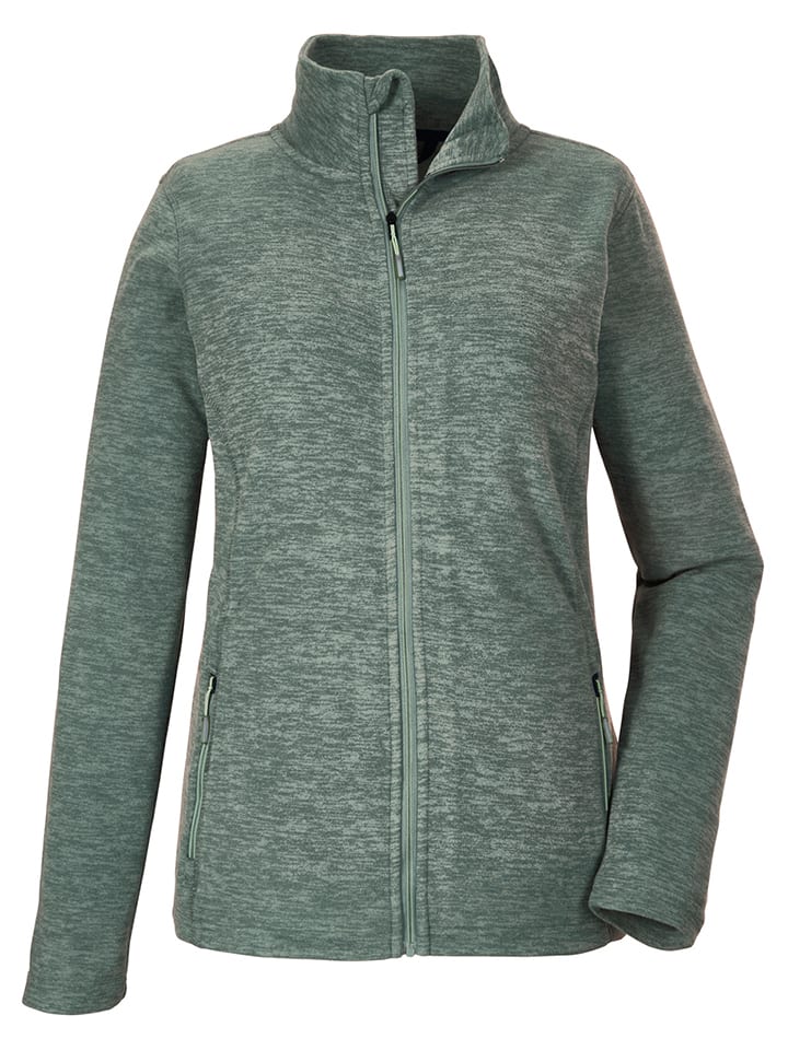 Fleecejacke "KOS 66" in Grün